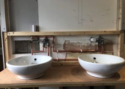 Bathroom sink installation services